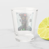 Robot 5 shot glas (Achterkant)