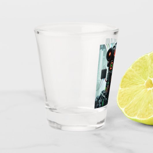 Robot 5 shot glas (Links)