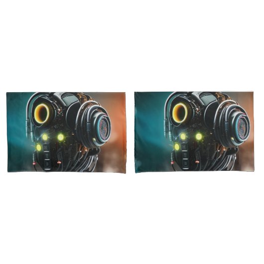 Robot 5 standaard kussenslopen 2-zijdig paar (Voorkant-Set)