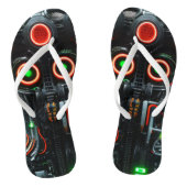 Robot 5 teenslippers (Voetbed)