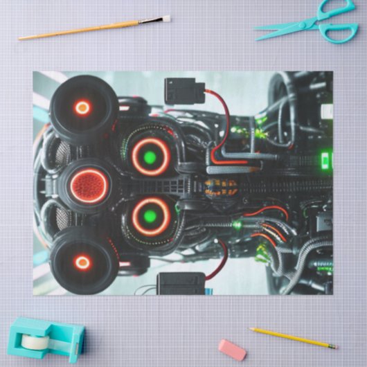 Robot 5 tissue papier (Craft)