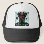 Robot 5 trucker hoed pet (Voorkant)