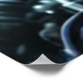 Robot 5 waarde matte poster (Hoek)
