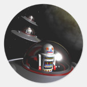 ROBOT - 7 Saucers Sticker (Voorkant)