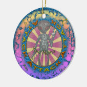 Robot Alien Aanval Ornament (Links)