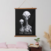 Robot Aliens Hangend Wandkleed (Slaapkamer)