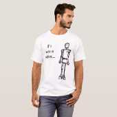 ROBOT, als ik een robot was.... T-shirt (Voorkant volledig)