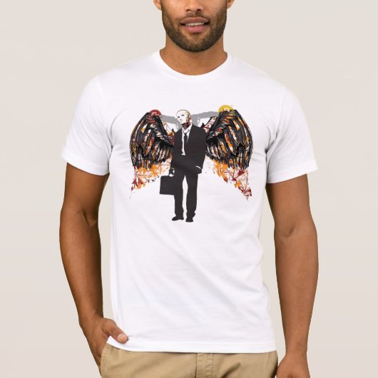 Robot Angel Lawyer T-shirt (Voorkant)