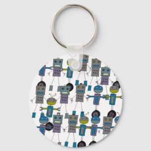 Robot Army Keyring Sleutelhanger