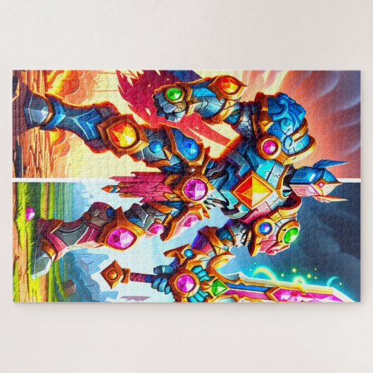 Robot Art Legpuzzel (Horizontaal)