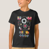 Robot Artificial Intelligence Cute Engineer T-shirt (Voorkant)