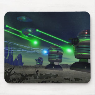 Robot Attack Mousepad Muismat
