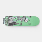 Robot Attack Skateboard Deck (Horizontaal)