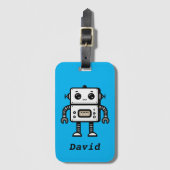 Robot Bagagelabel (Voorkant (verticaal))