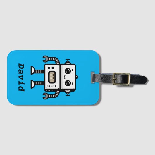 Robot Bagagelabel (Voorkant (horizontaal))