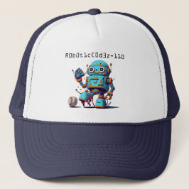 robot baseball schoppen bal trucker pet