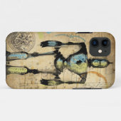Robot Blauwdruk #1 Case-Mate iPhone Case (Achterkant (horizontaal))