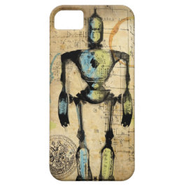 Robot Blueprint #1 Case-Mate iPhone Case