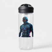 Robot Bodybuilder Waterfles (Voorkant)