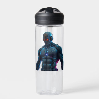 Robot Bodybuilder Waterfles