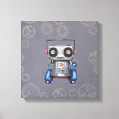 Robot Boomer Canvas Afdruk (Voorkant)