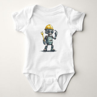 Robot Bouwer Baby Eén-delig Rompertje Kleding Romper