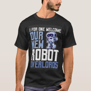 Robot bouwpakket robotica engineering robot over t-shirt