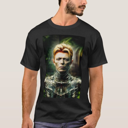 Robot Bowie T-shirt (Voorkant)