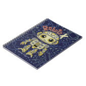 Robot Boy Spiral Foto Notitieboek (Linkerzijde)