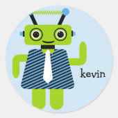 Robot Boy Sticker (Voorkant)