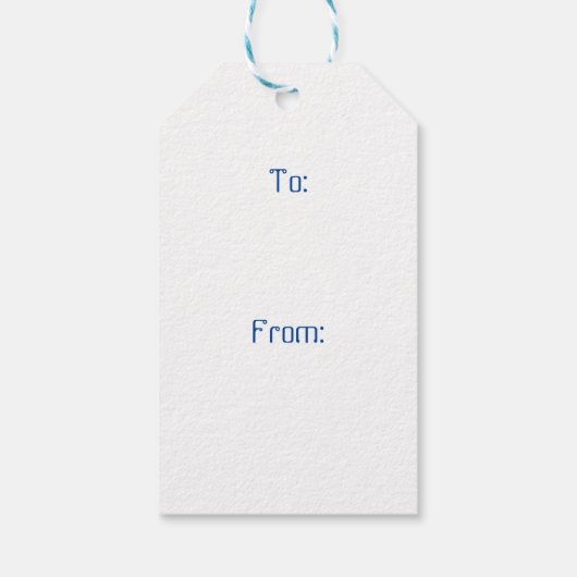 "Robot" boys Cadeaus Label Cadeaulabel (Achterkant)