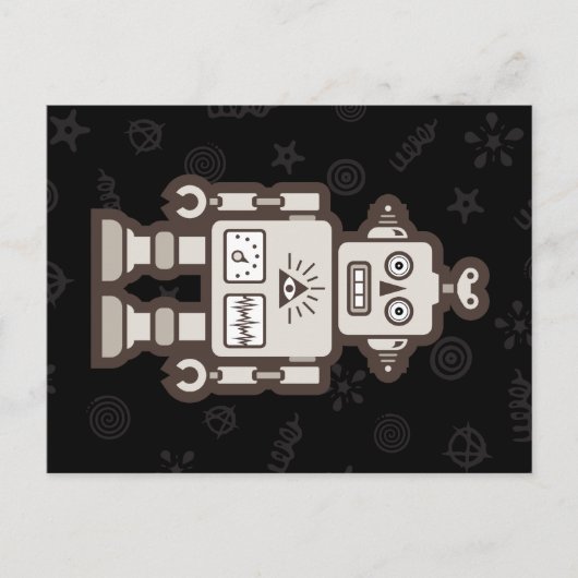 Robot Briefkaart (Voorkant)