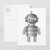 Robot Briefkaart (Voorkant / Achterkant)