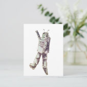 robot briefkaart (Staand voorkant)
