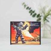 Robot Briefkaart (Staand voorkant)