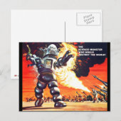 Robot Briefkaart (Voorkant / Achterkant)