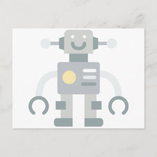 robot briefkaart