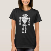 Robot Builder Droid Robotics Engineer Science Fict T-shirt (Voorkant)