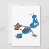 Robot Business Executive Kaart (Voorkant)