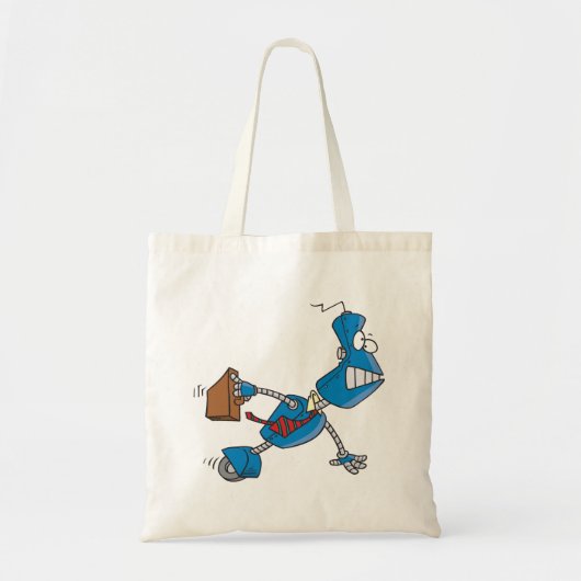 Robot Business Executive Tote Bag (Voorkant)