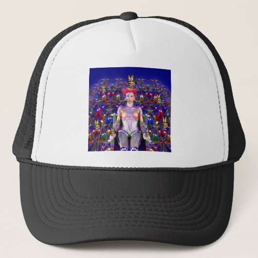 Robot Butterfly Trucker Pet (Voorkant)
