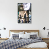 Robot Canvas Afdruk (Insitu (Slaapkamer))
