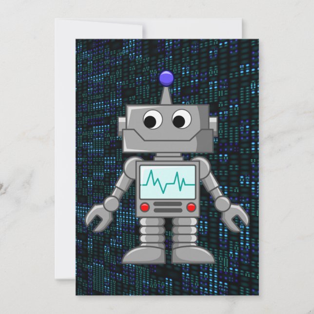 robot cartoon (Voorkant)