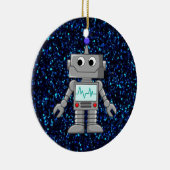 robot cartoon keramisch ornament (Rechts)