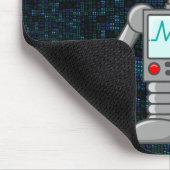 robot cartoon muismat (Hoek)