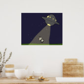 Robot-chan Abducted Poster (Keuken)