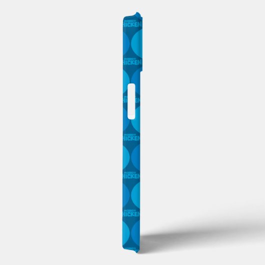 Robot Chicken Circle Pattern Case-Mate iPhone Case (Achterkant / Rechts)