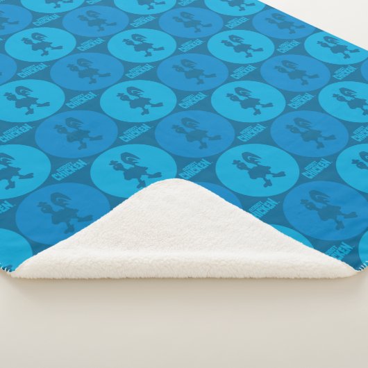 Robot Chicken Circle Pattern Sherpa Deken (3/4)