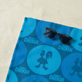 Robot Chicken Circle Pattern Strandlaken (In situ)