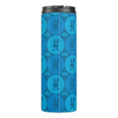 Robot Chicken Circle Pattern Thermosbeker (Achterkant)